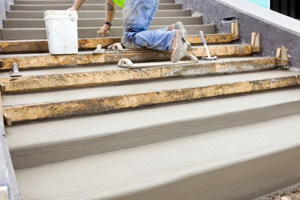 Concrete Steps Pouring in La Quinta