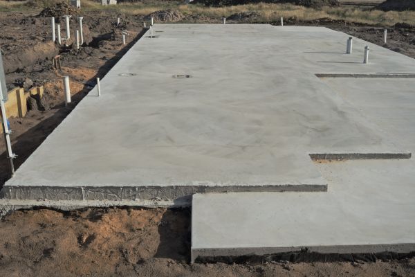 Cement Foundation Installation in La Quinta
