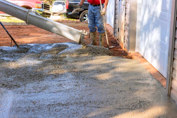 Cement Driveway Pouring in La Quinta