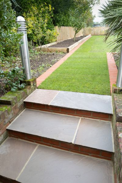 Backyard Steps Installation in La Quinta