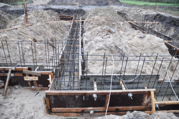 House Footing Construction in La Quinta
