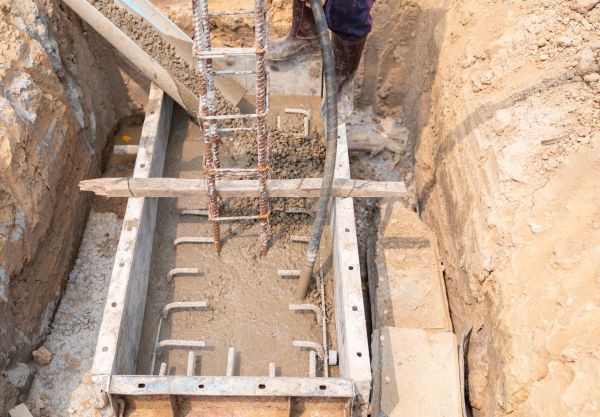Cement Foundation Pouring in La Quinta