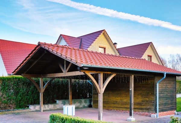 Carport Base Construction in La Quinta