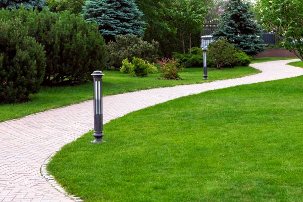Backyard Sidewalk Installation in La Quinta